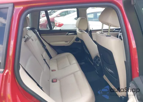 2017 BMW X3 xDrive28I z USA, uszkodzony, nr VIN 5UXWX9C31H0W68805